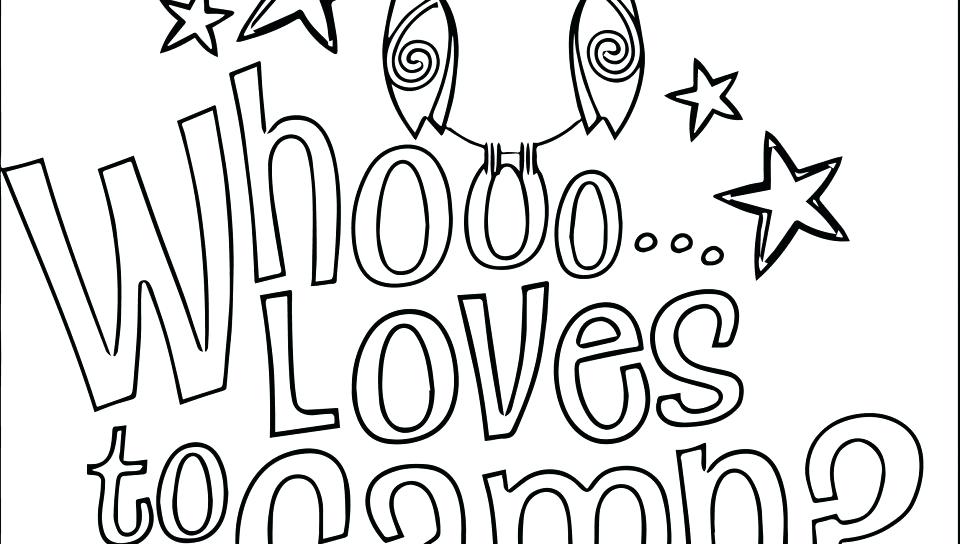 Camping Coloring Pages Preschool Camping Themed Coloring Pages 960x544 Camping Coloring Pages Preschool Camping Themed Coloring Pages