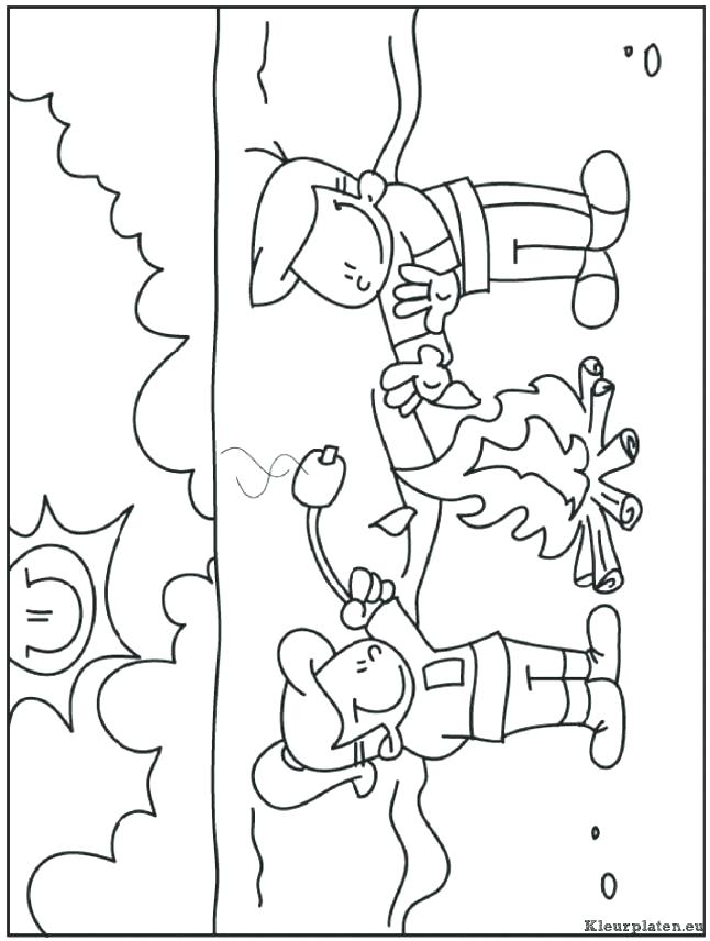 Camping Coloring Pages For Preschoolers at GetColorings.com | Free ...