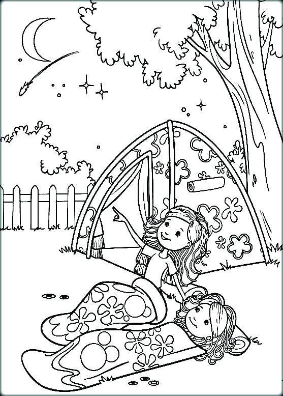 557x778 Camping Coloring Page Camping Coloring Pages Campfire Coloring