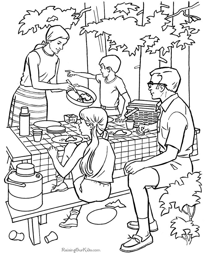 Exelent Camping Coloring Pages To Print Photos 670x820 Exelent Camping Coloring Pages To Print Photos