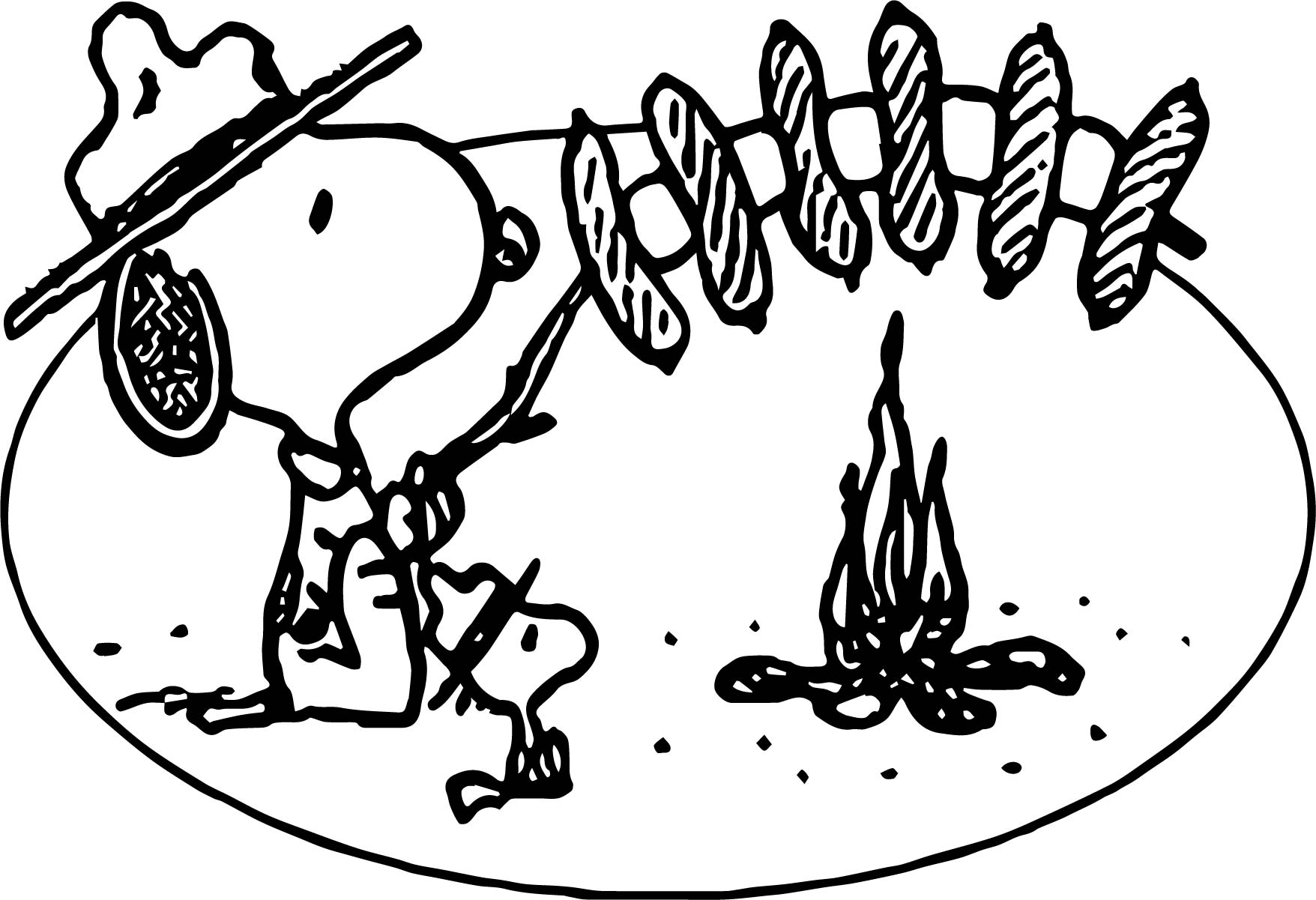Art Snoopy Camping Coloring Page Wecoloringpage 1756x1201 Art Snoopy Camping Coloring Page Wecoloringpage