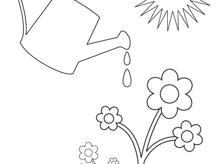 Spring Color Page Preschool Spring Coloring Pages Coloring 440x330 Spring Color Page Preschool Spring Coloring Pages Coloring