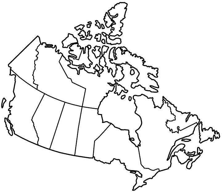 Map Of Canada To Color Coloring Pages 720x623 Map Of Canada To Color Coloring Pages
