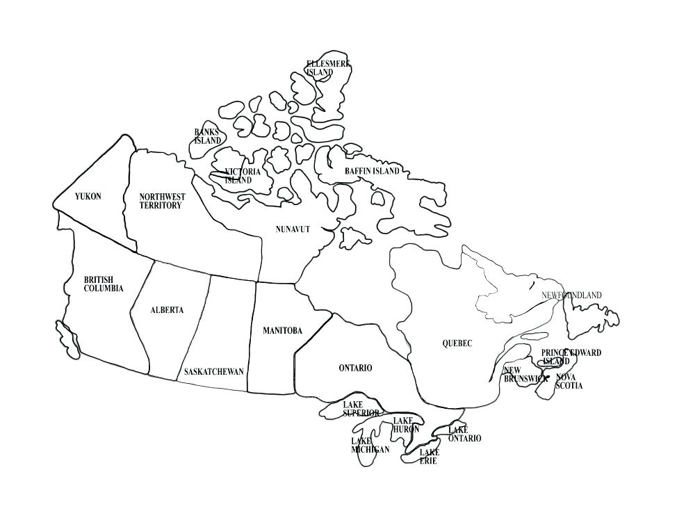 974x735 Canada Coloring Pages