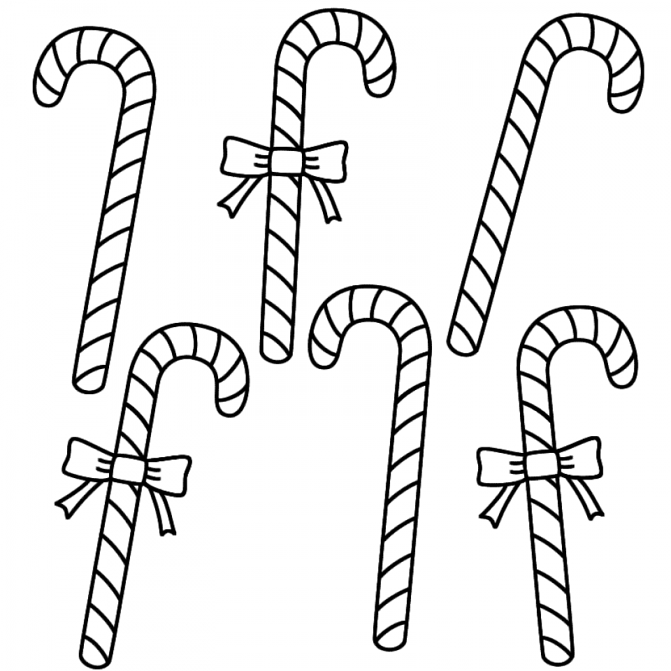 960x960 Get This Easy Printable Candy Cane Coloring Page For Children 73604 !