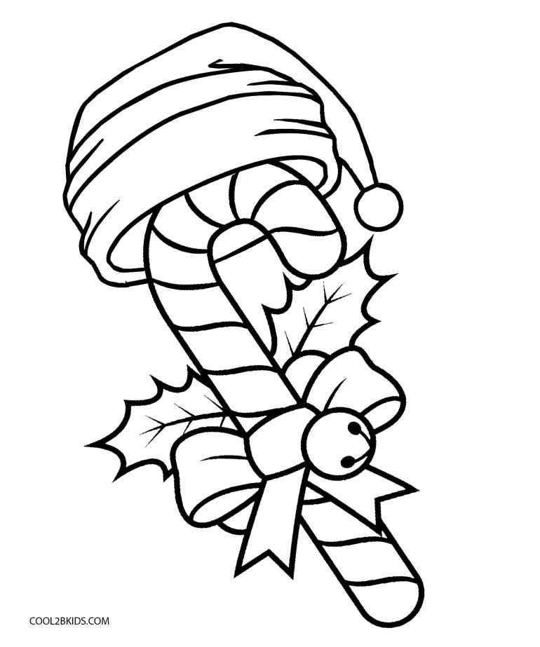 Candy Cane Printable Coloring Pages at GetColorings.com | Free ...