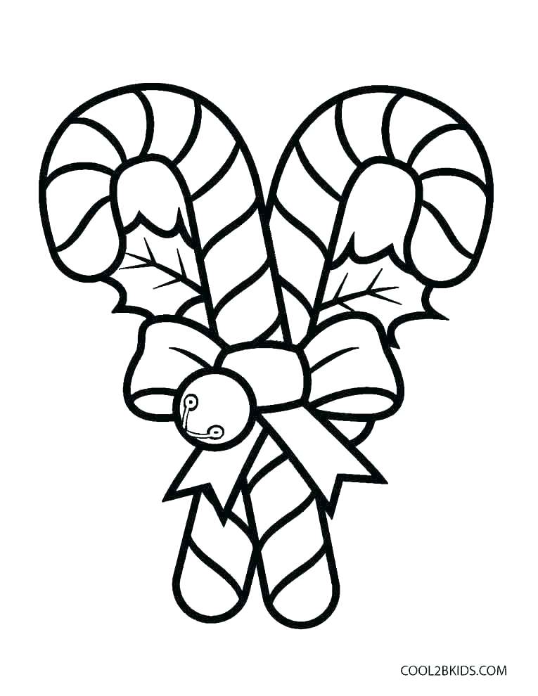Candy Cane Coloring Page 765x990 Candy Cane Coloring Page