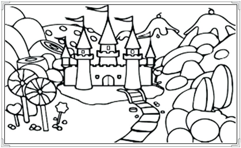 837x513 Candyland Coloring Pages Printable Coloring Pages For Kids