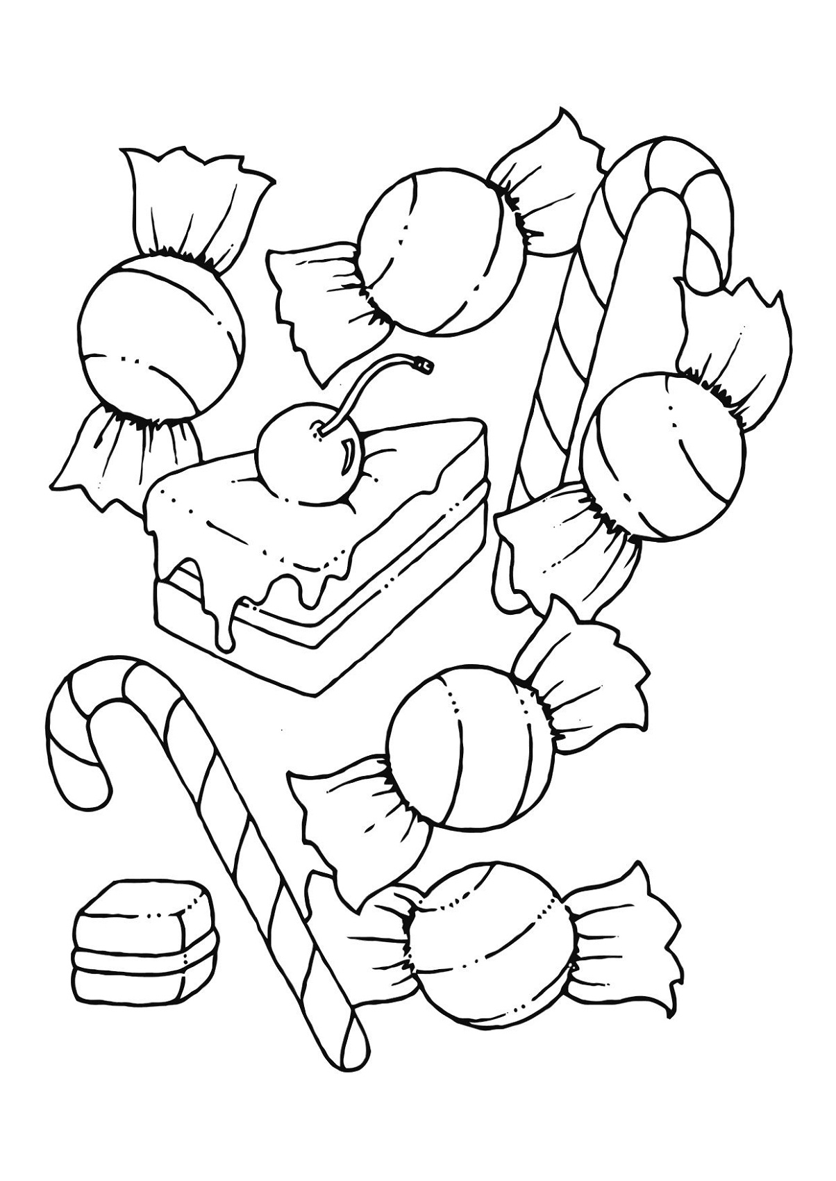 1204x1700 Candyland Coloring Pages For Kids Activity Shelter Gallery