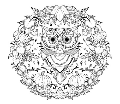 Printable Coloring Pages For Adults Canon Online Store 460x400 Printable Coloring Pages For Adults Canon Online Store