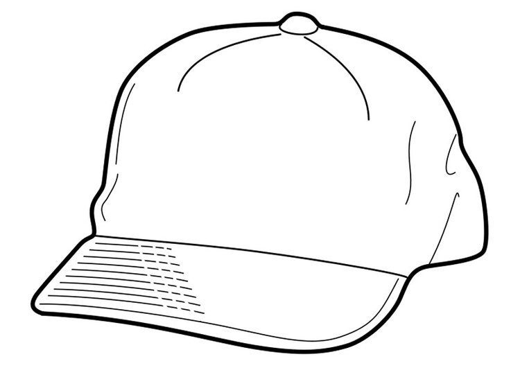 750x531 Coloring Page Cap