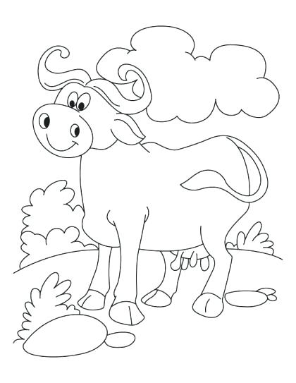 420x543 Buffalo Coloring Page Cape Buffalo Coloring Page Buffalo Soldiers
