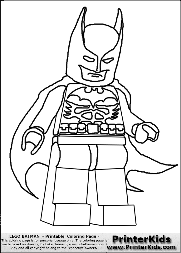 580x812 Lego Batman Cape Coloring Page Preview, Lego Superman Coloring