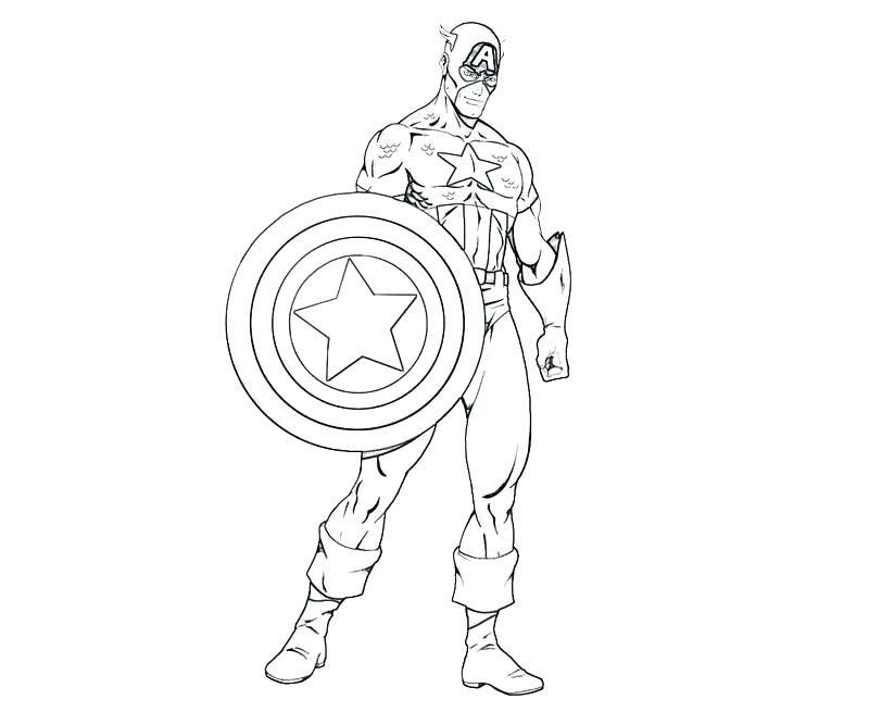 Captain America Coloring Page Batman Cartoon Captain Coloring 800x667 Captain America Coloring Page Batman Cartoon Captain Coloring