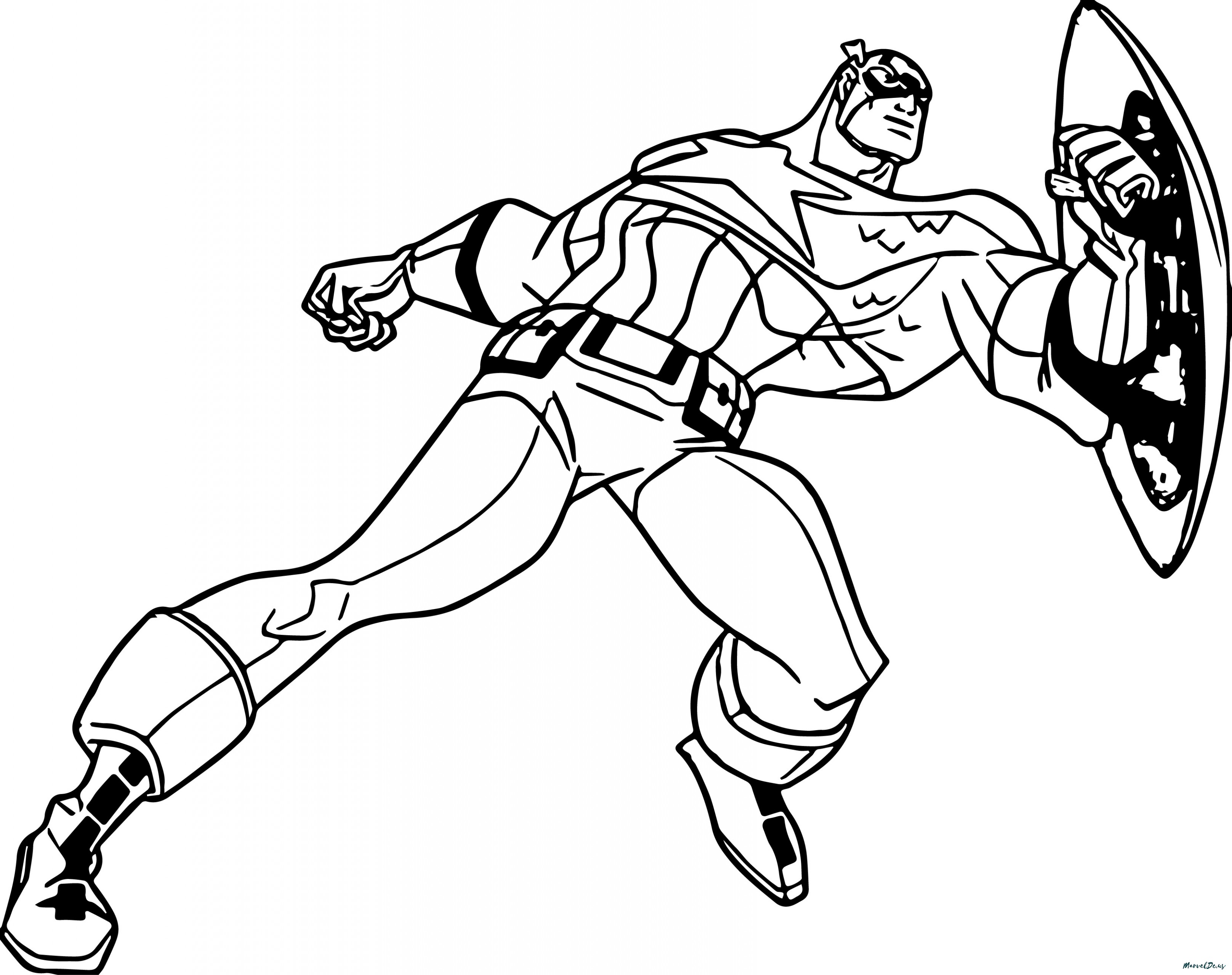Captain America Cartoon Coloring Page Images For Barbie Coloring 3233x2560 Captain America Cartoon Coloring Page Images For Barbie Coloring