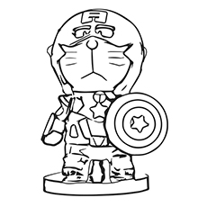 Captain America Coloring Pages