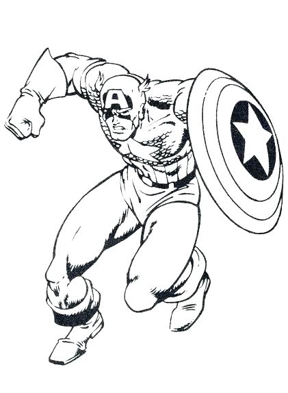 Captain America Coloring Picture Coloring Pages Captain Coloring 421x574 Captain America Coloring Picture Coloring Pages Captain Coloring