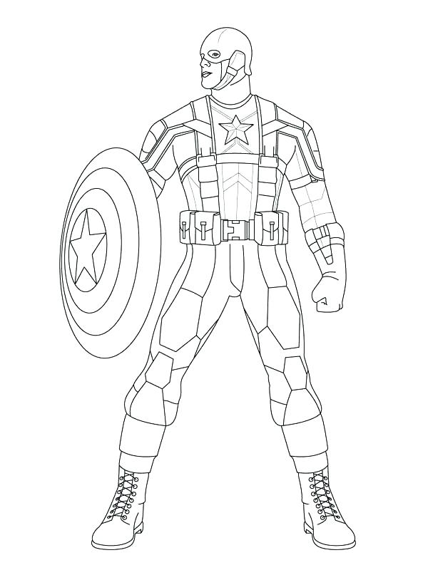 Captain America Shield Coloring Page Coloring Pages Captain 600x800 Captain America Shield Coloring Page Coloring Pages Captain