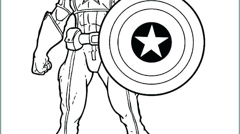 Captain America Coloring Page Captain Civil War Captain America 805x450 Captain America Coloring Page Captain Civil War Captain America