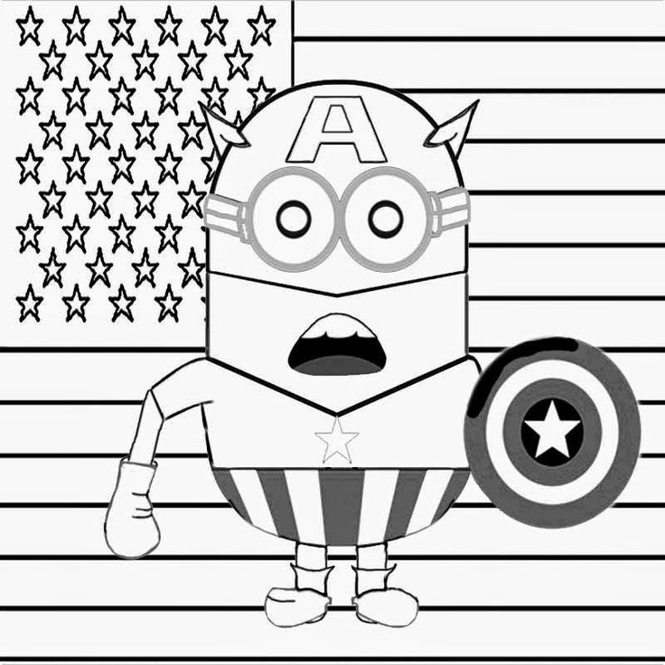 Coloring Pages Of Minions 736x736 Coloring Pages Of Minions