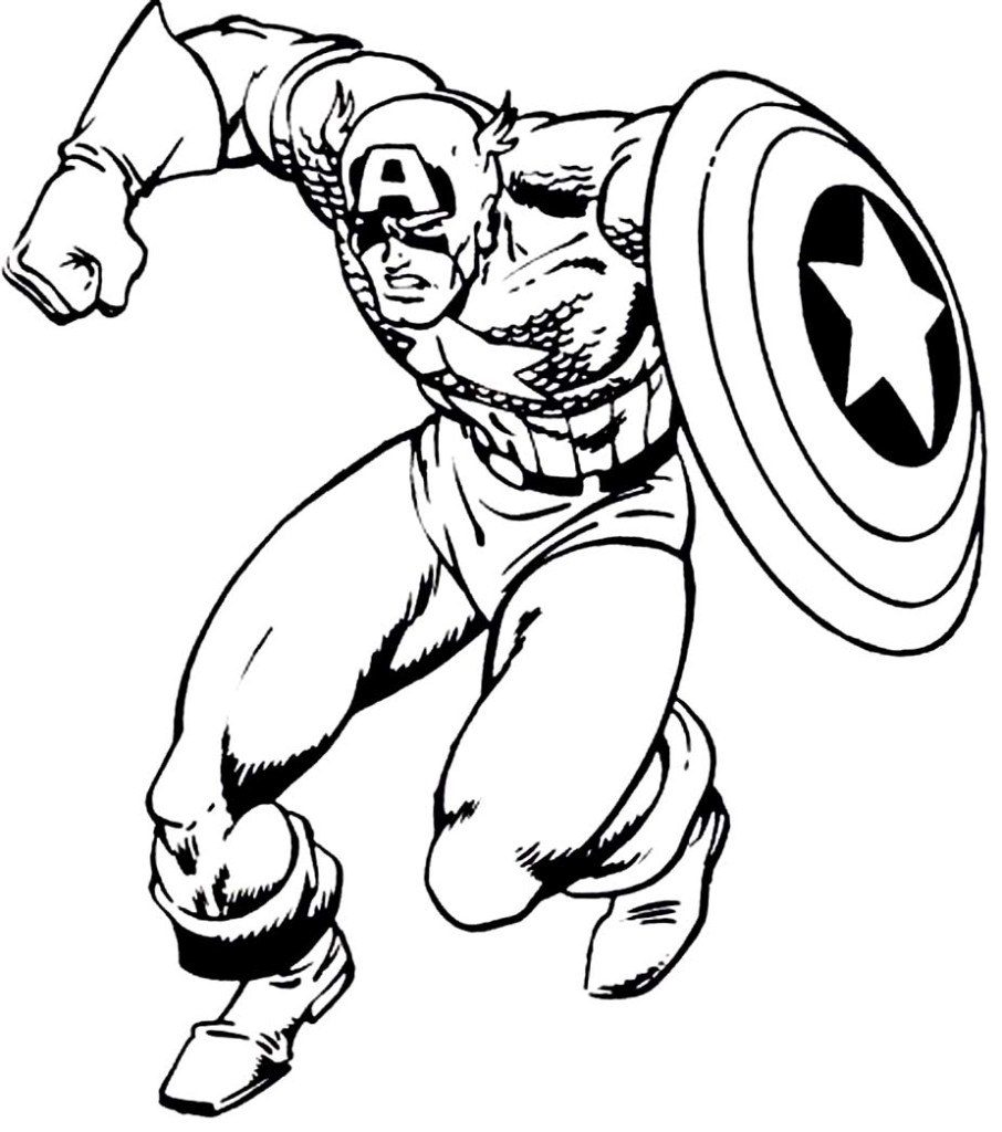 Amazing Captain America Coloring Pages For Kids X Has Captain 906x1024 Amazing Captain America Coloring Pages For Kids X Has Captain