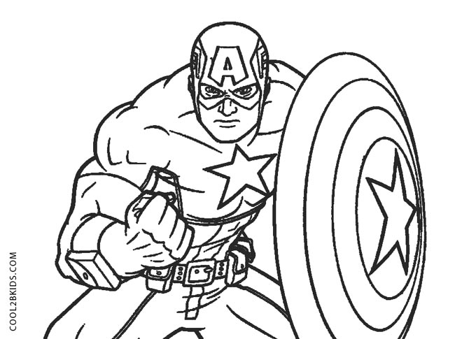 Coloring Pages Captain America Free Printable Captain America 670x485 Coloring Pages Captain America Free Printable Captain America