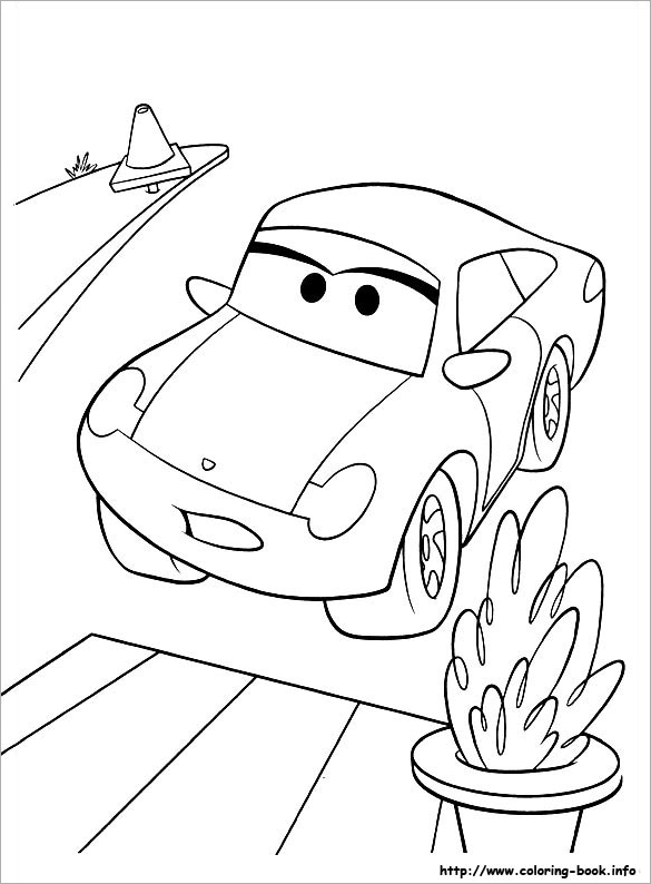 Car Coloring Pages Pdf