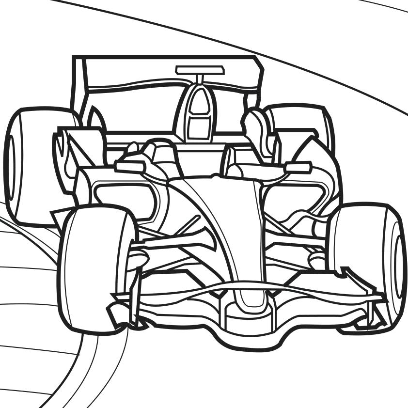 Racecar Coloring Page Race Car Coloring Pages Race Car Coloring 842x842 Racecar Coloring Page Race Car Coloring Pages Race Car Coloring