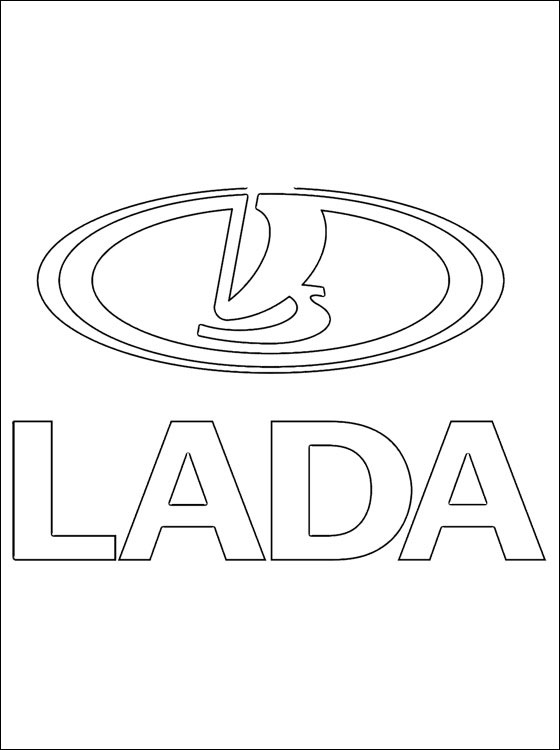 Coloring Page Lada Logo Coloring Pages 560x750 Coloring Page Lada Logo Coloring Pages