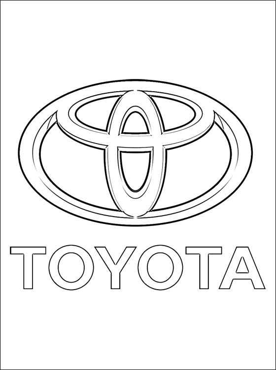 Car Logo Coloring Pages Car Brands Coloring Pages Collection 8 560x750 Car Logo Coloring Pages Car Brands Coloring Pages Collection 8
