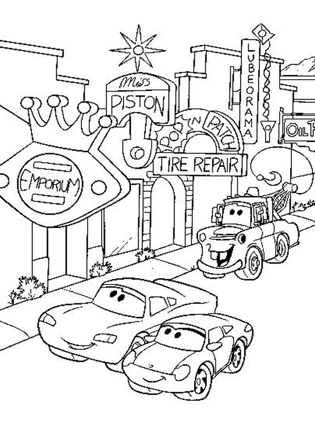650x900 Cars Coloring Pages Coloring Pages Of Cars Cars Coloring