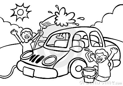 400x280 Car Wash Coloring Pages Color Bros