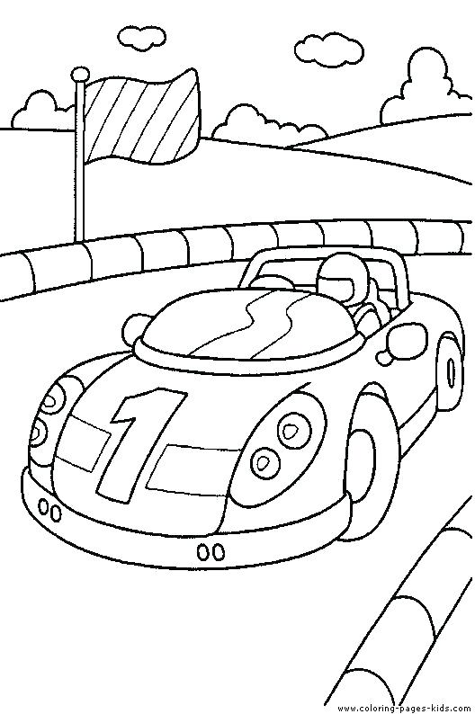 Coloring Picture Of A Car 528x794 Coloring Picture Of A Car