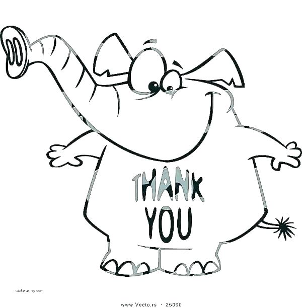 Thank You Card Coloring Page 600x612 Thank You Card Coloring Page