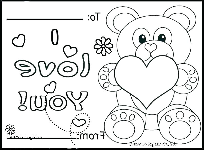 Coloring Pages Cards Valentines Day Coloring Pages Valentines Day 837x616 Coloring Pages Cards Valentines Day Coloring Pages Valentines Day