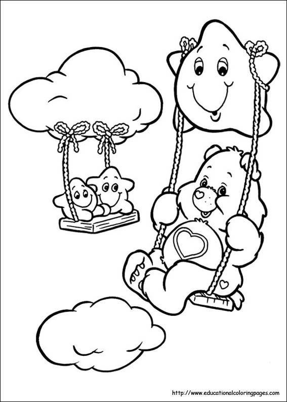 Carebears Coloring Pages Free For Kids 567x794 Carebears Coloring Pages Free For Kids