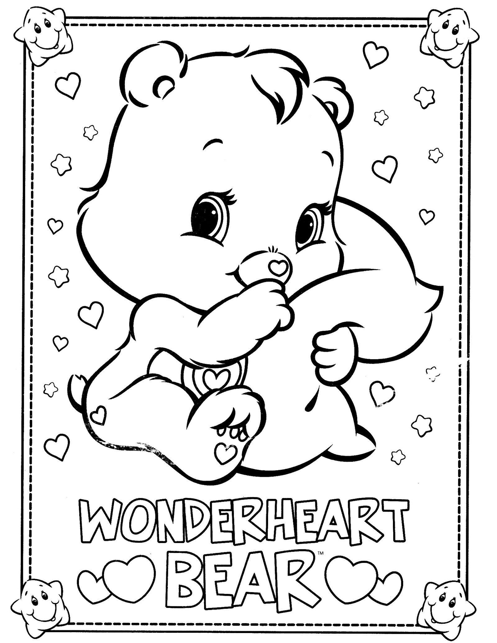 Wonderheart Bear From Care Bears Coloring Pages Movie And In Acpra 1600x2071 Wonderheart Bear From Care Bears Coloring Pages Movie And In Acpra