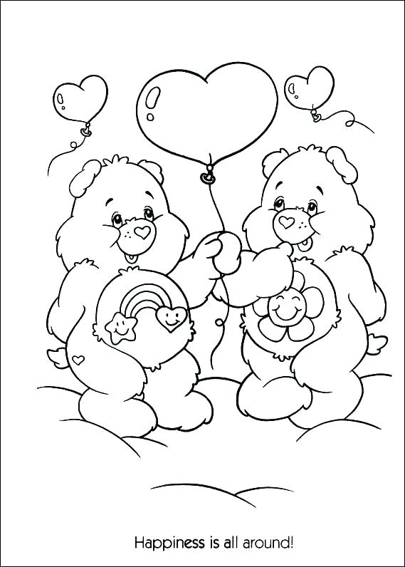 Care Bears Coloring Sheets Free 569x796 Care Bears Coloring Sheets Free