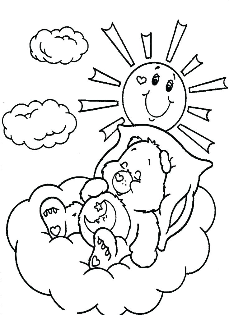 Care Bear Coloring Pages Printable Sheets Grizzly Page To Print 736x1014 Care Bear Coloring Pages Printable Sheets Grizzly Page To Print