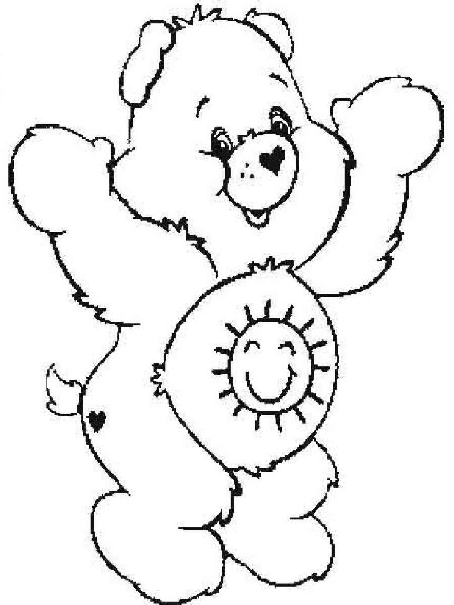 Free Printable Care Bear Coloring Pages For Kids 900x1199 Free Printable Care Bear Coloring Pages For Kids