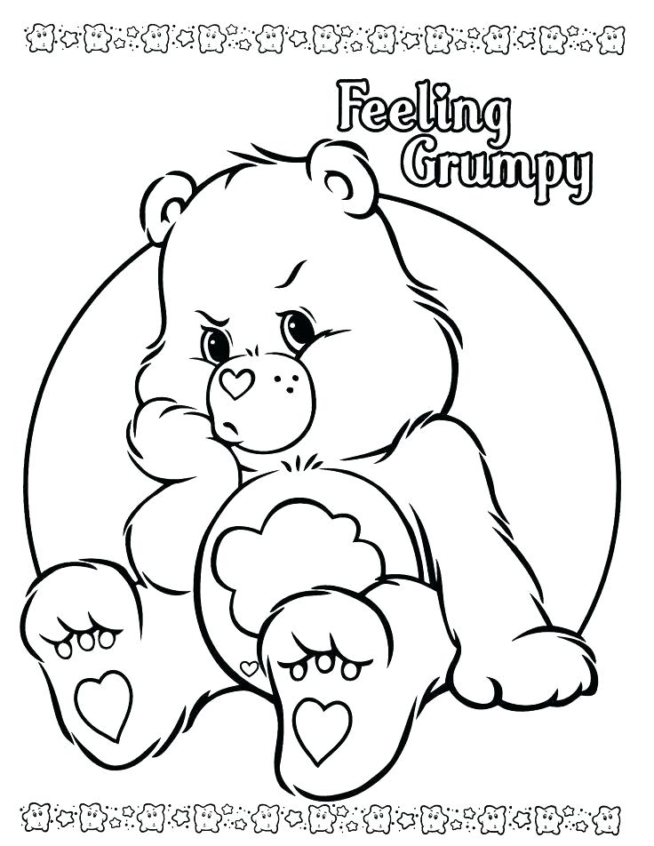 Bears Coloring Pages Free Printable Care Bear Coloring Pages 736x952 Bears Coloring Pages Free Printable Care Bear Coloring Pages