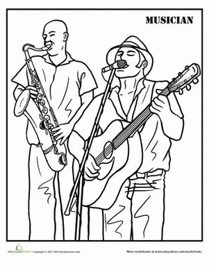 Career Coloring Pages