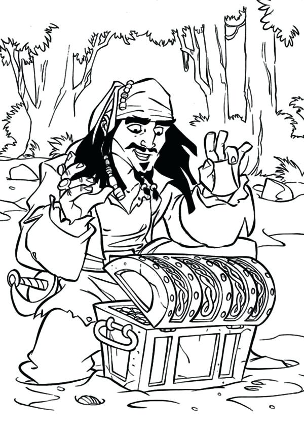 600x841 Pirates Of The Caribbean Coloring Pages