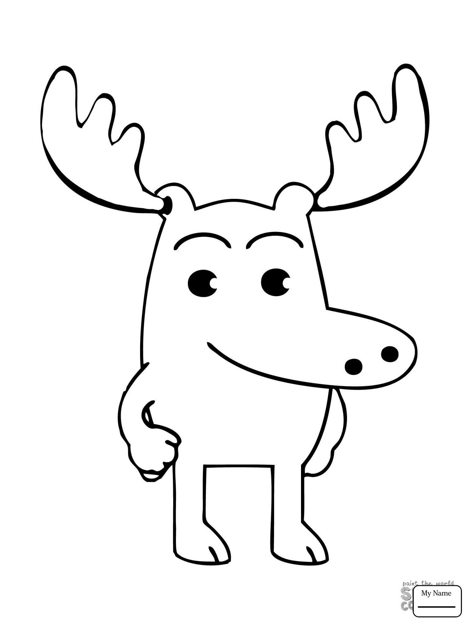 Moose Coloring Pages Free Draw To Color 1530x2040 Moose Coloring Pages Free Draw To Color