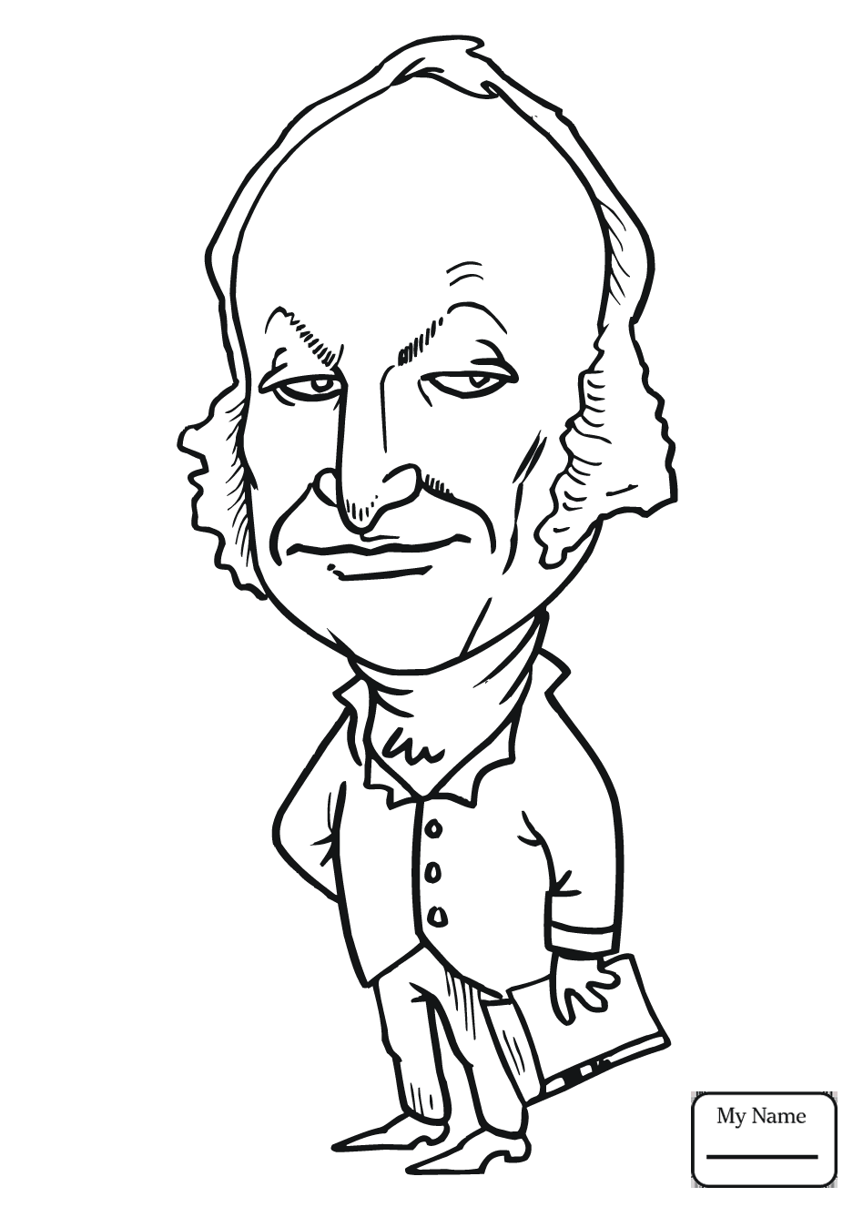 Caricature Coloring Pages at GetColorings.com | Free printable ...