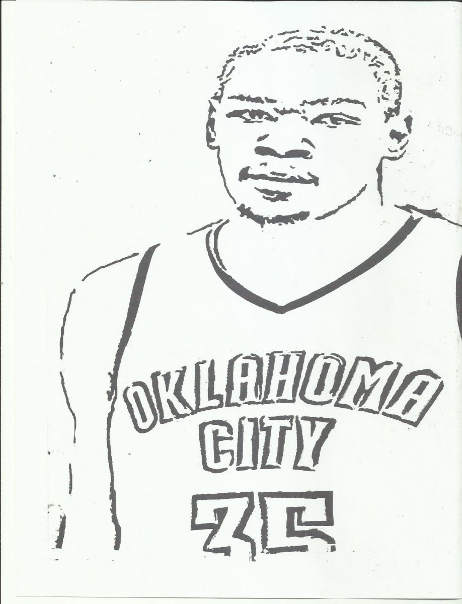 Kevin Durant Coloring Sheets On Pages 918x1200 Kevin Durant Coloring Sheets On Pages