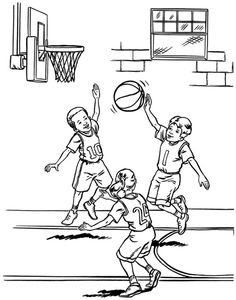 Basketball Player Coloring Page Coloring Pages 236x300 Basketball Player Coloring Page Coloring Pages