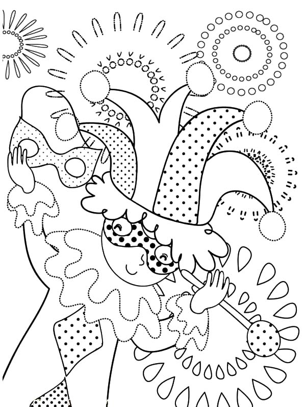 Carnival Coloring Pictures Harley Quinn Costume 600x798 Carnival Coloring Pictures Harley Quinn Costume