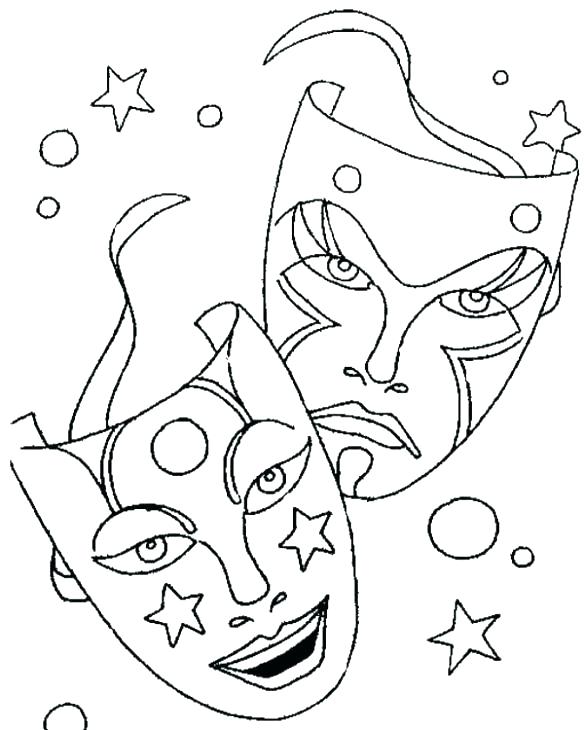 Carnival Coloring Page Carnival Coloring Page Masks Coloring Pages 584x730 Carnival Coloring Page Carnival Coloring Page Masks Coloring Pages