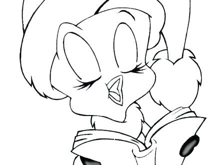 440x330 Tweety Coloring Pages Caroling Coloring Page Tweety Bird Coloring